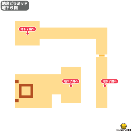 ドラクエ7の地底ピラミッド地下6階