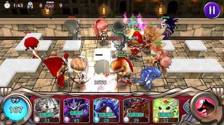 ダンまつま ゲーム画面