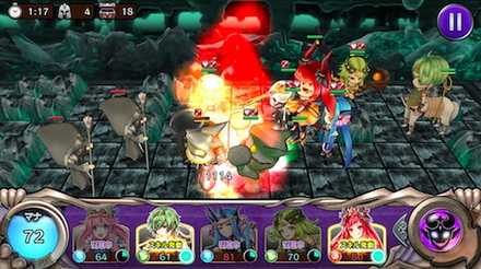 ダンまつま ゲーム画面2