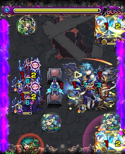 禁忌の獄2のボス2暗転