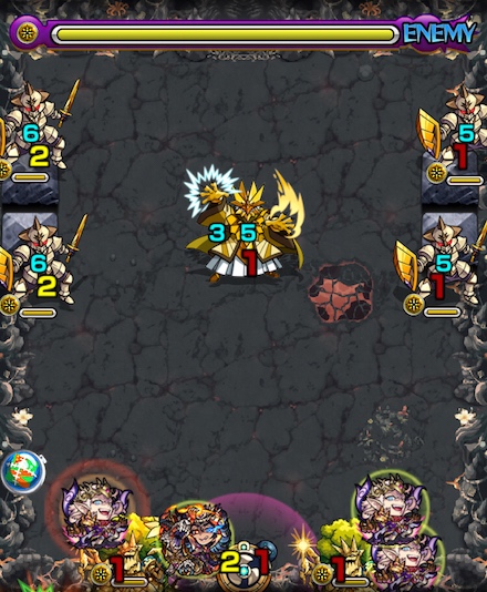 禁忌の獄9のステージ1攻略