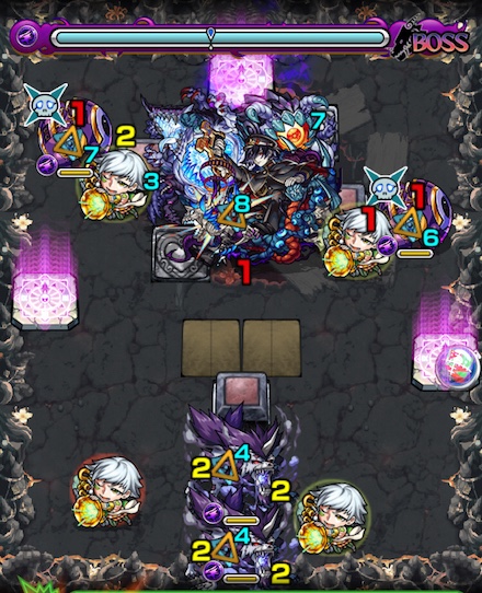 禁忌の獄10ボス戦1攻略