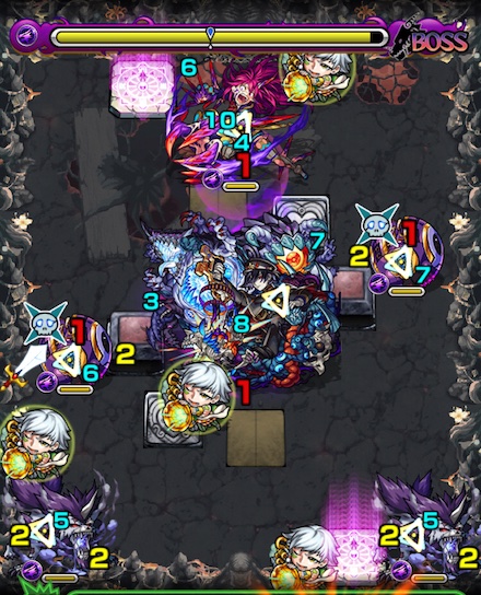 禁忌の獄10ボス3攻略