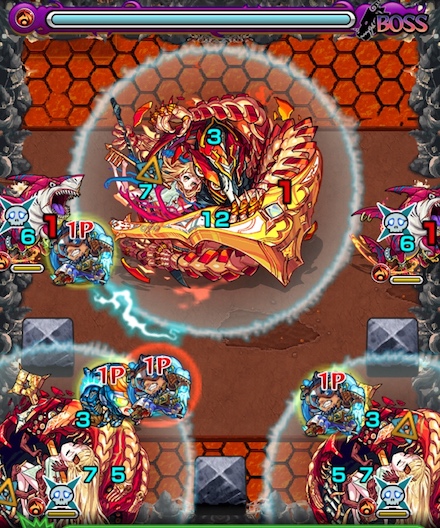 禁忌の獄11のボス1攻略