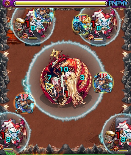 禁忌の獄11のステージ5攻略