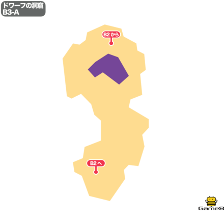 ドラクエ5のドワーフの洞窟のB3-A