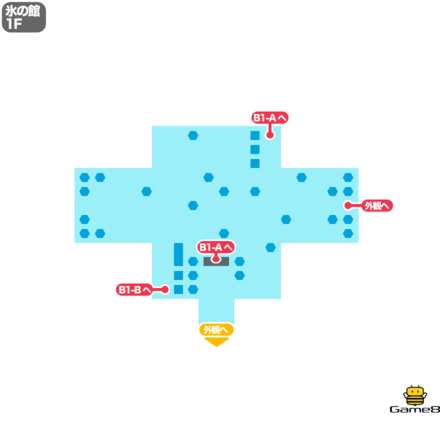 ドラクエ5の氷の館の1F