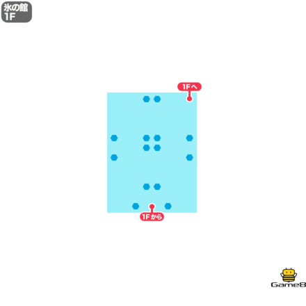 ドラクエ5の氷の館のB1-A