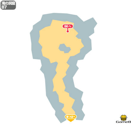 ドラクエ5の滝の洞窟のB7