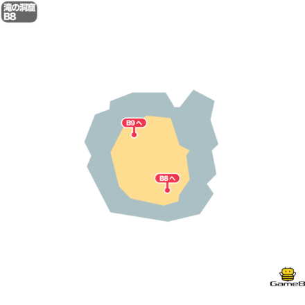 ドラクエ5の滝の洞窟のB8