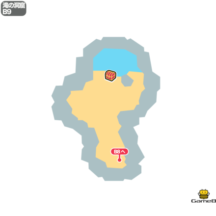 ドラクエ5の滝の洞窟のB9