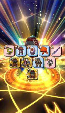 ガチャ結果の画像