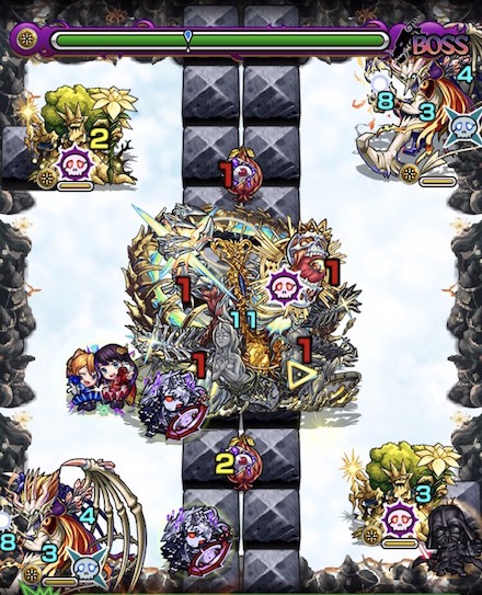 禁忌の獄14のボスステージ2攻略