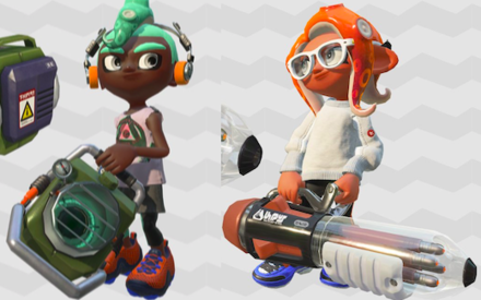 スプラトゥーン2 新武器2種の名前と性能が判明 クーゲルシュライバー と エクスプロッシャー の公式チラ見せ ゲームエイト