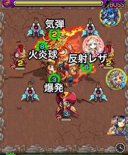 フォイエンのボス2攻略