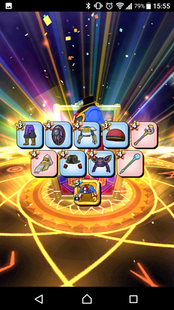 ガチャ結果の画像