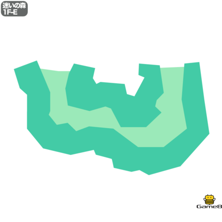 ドラクエ5の迷いの森の1F-E