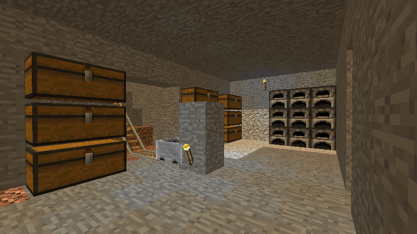 マイクラの地下拠点