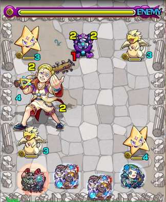 イヴァン雷帝(極)の攻略ステージ1画像