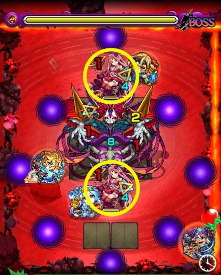 シュリンガーラクロスドクロ発動後