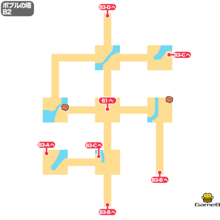 ドラクエ5のボブルの塔のB2