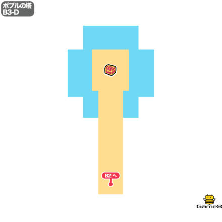 ドラクエ5のボブルの塔のB3-D