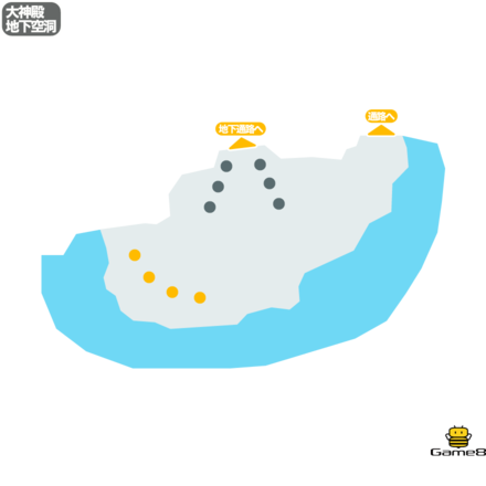 ドラクエ5の大神殿の地下空洞