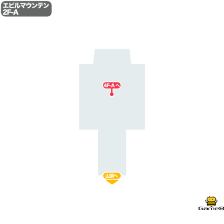 ドラクエ5のエビルマウンテンの5F-A