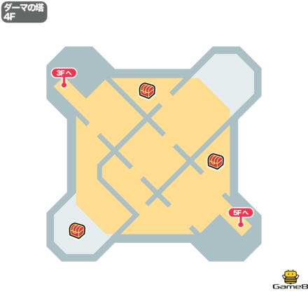 ドラクエ9のダーマの塔の4F