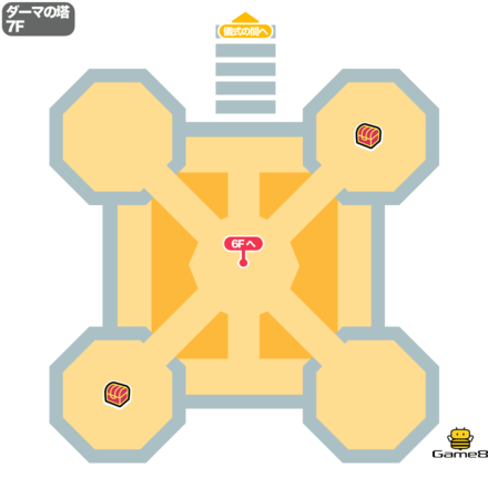 ドラクエ9のダーマの塔の7F