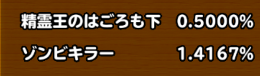 目玉装備排出確率の画像