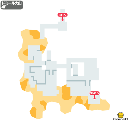 ドラクエ9のドミール火山の4F