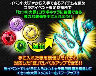 コラボ装備の画像