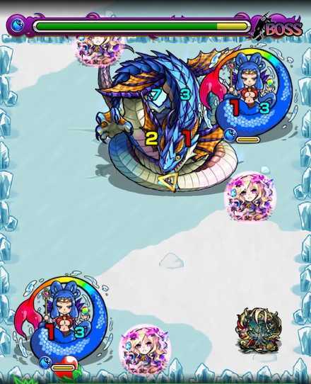 海風の庭園のボス1攻略