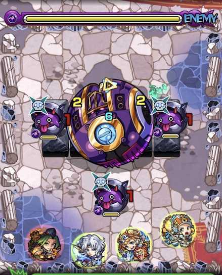 海風の庭園5のステージ1