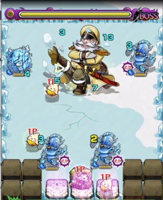 進軍！シベリア寒気団ボス戦3の画像