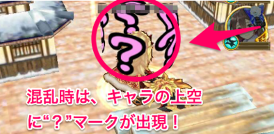 混乱時の画像
