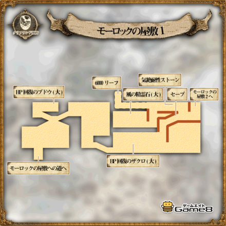 オクトパストラベラーのモーロックの屋敷1