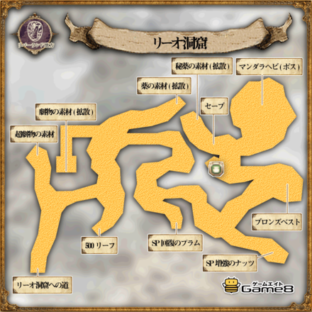 オクトパストラベラーのリーオ洞窟