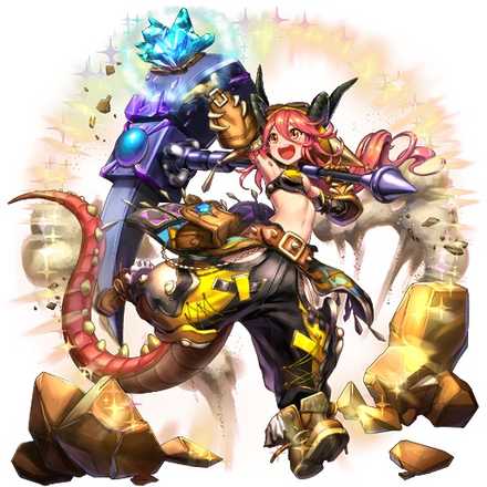 オセロニアの［炭鉱の竜少女］ミニエラの画像