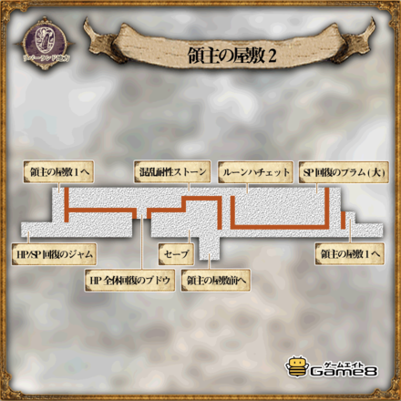 オクトパストラベラーの領主の屋敷2