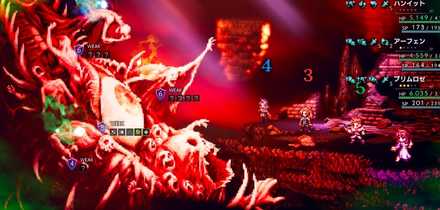 ガルデラ戦終盤