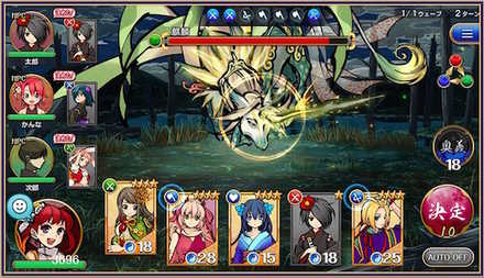 式姫転遊記 ゲーム画面
