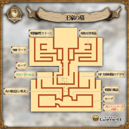 オクトパストラベラーの王家の墓