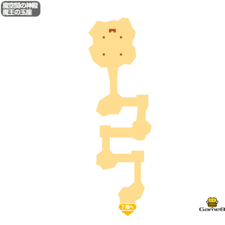 ドラクエ7の魔空間の神殿の魔王の玉座