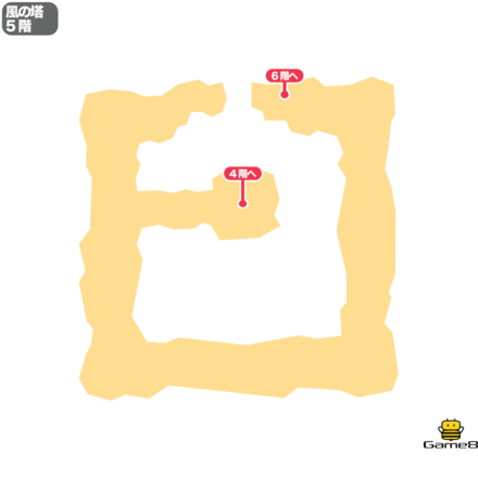 ドラクエ7の風の塔の5階