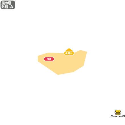 ドラクエ7の風の塔の外観-A