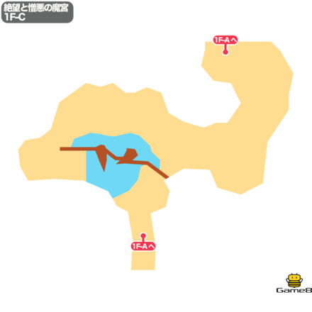 ドラクエ9の絶望と憎悪の魔宮の1F-C