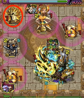 光の神殿(時の間)のわくりん出現位置1