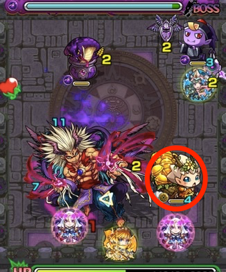 闇の神殿(時の間)のわくりん出現位置2